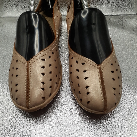 Cklass Metalic Tan Flats From Mexico Women's Size 8.5 - Picture 6 of 10
